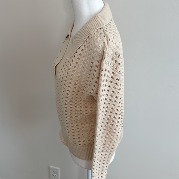 French connection open weave neutral sweater purchased from South Moon Under - Picture 6 of 10